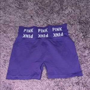 PINK Victoria's Secret Purple Bike Shorts